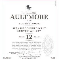 Aultmore Scotch Single Malt 12 Year (750ml)