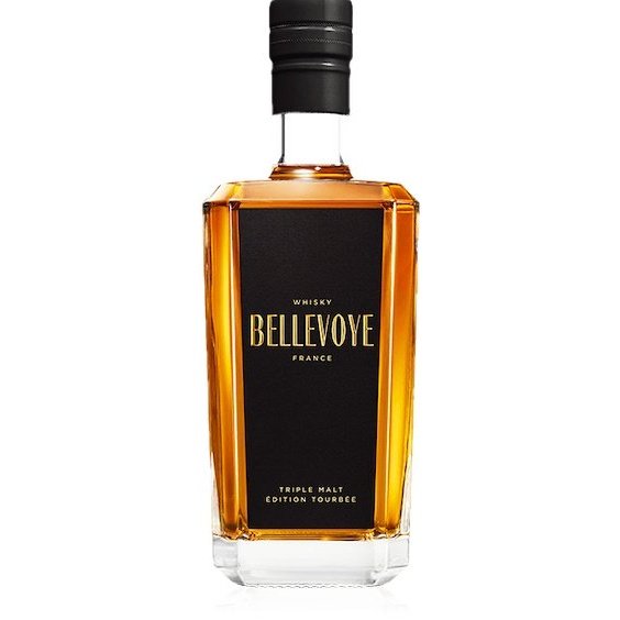 Bellevoye Black Peated French Triple Malt Whisky (700mL)