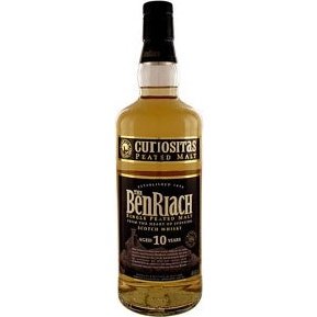 BenRiach Curiositas 10 YO Peated Speyside Single Malt (750mL)