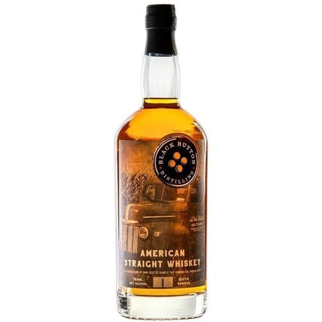 Black Button American Straight Whiskey (750mL)