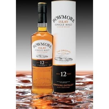 Bowmore 12 Years Old Islay Single Malt (750mL)