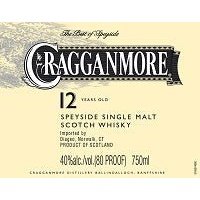 Cragganmore Scotch Single Malt 12 Year (750ml)