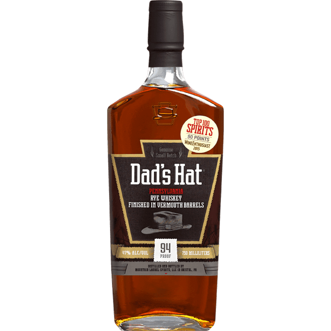 Dad's Hat Rye Whiskey Vermouth Barrel Finish (750ml)