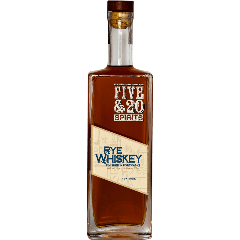 Five & 20 Port Finished Rye Whiskey (750mL)