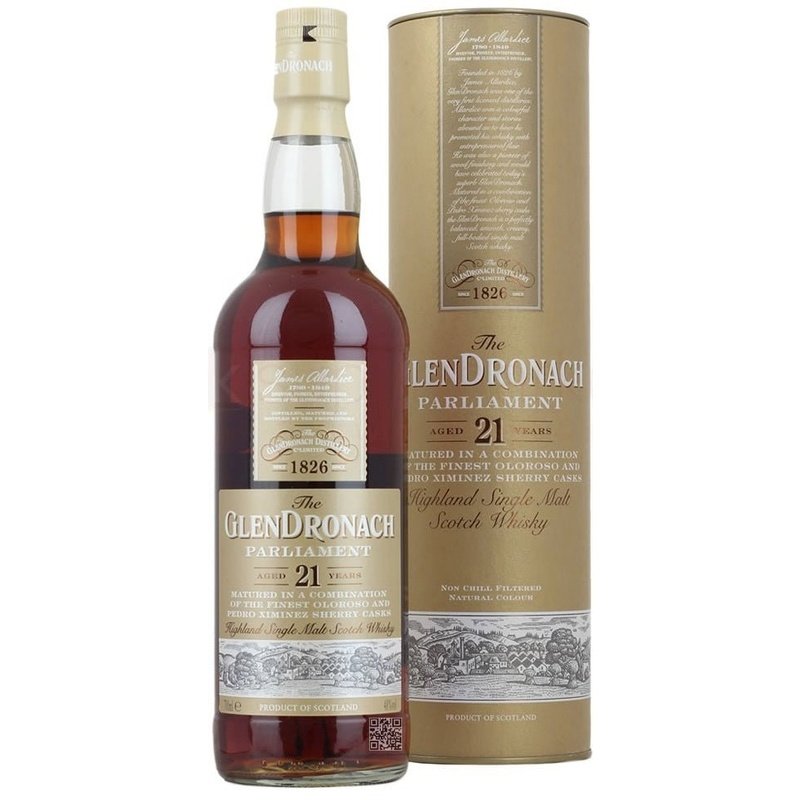 Glendronach 21 Year Old Highland Single Malt Parliament (750mL)