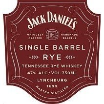 Jack Daniel's Rye Whiskey Single Barrel (750ml)