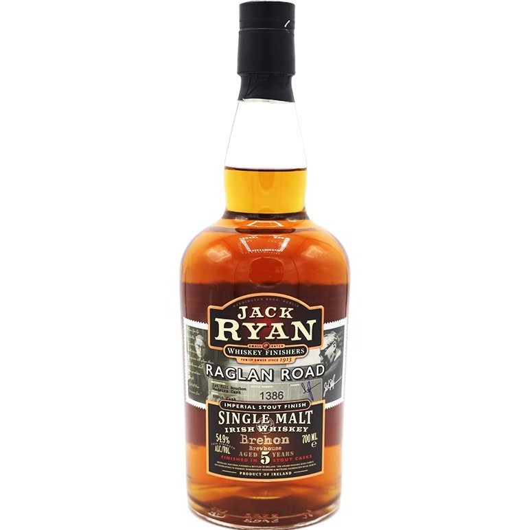 Jack Ryan Raglan Road 5 Year Old Irish Single Malt Whiskey (700mL)