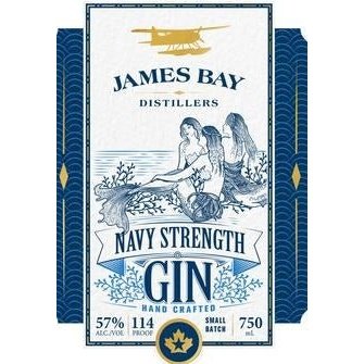 James Bay Navy Strength Gin (750mL)