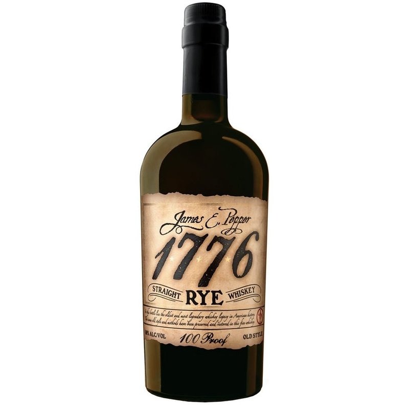 James E. Pepper 1776 100 Proof Rye Whiskey (750ml)