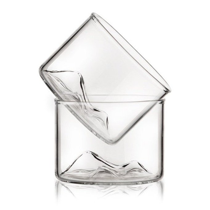 Japanese style Transparent Glass Spirits Cup