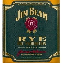 Jim Beam Rye Pre-Prohibition Style (750ml)