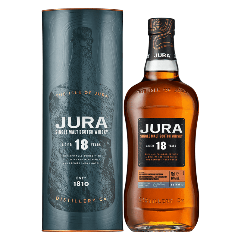 Jura 18 Year Old Island Single Malt Whisky (750mL)