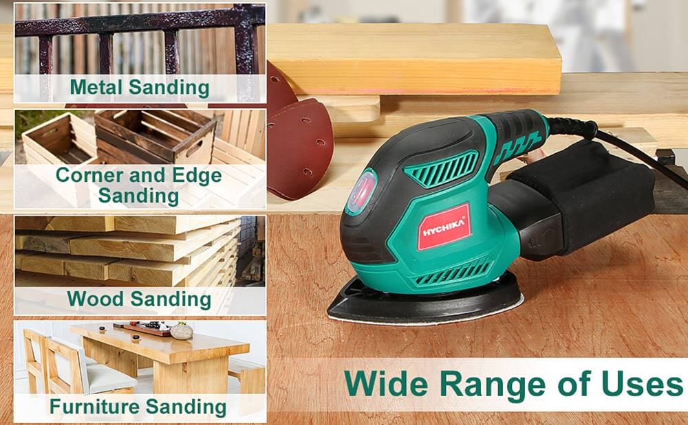Mouse® Electric Detail Sander and 6 Sanding Sheets (55W)