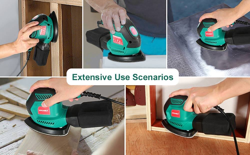 55W Mouse® Detail Sander with 6 Sanding Sheets