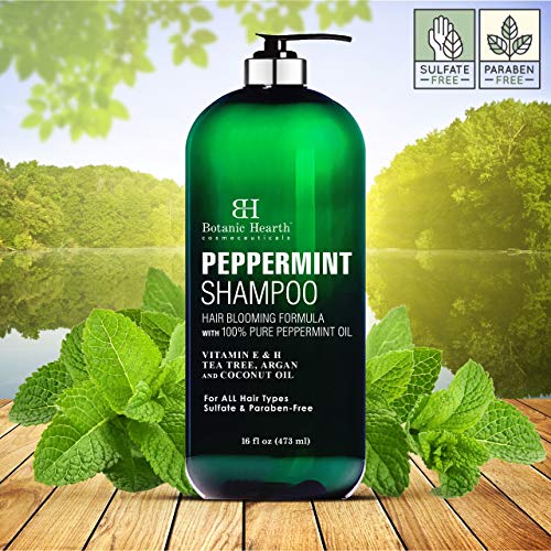 HEARTH Peppermint Shampoo - Blooming Formula with Ker Beauty Coliseum