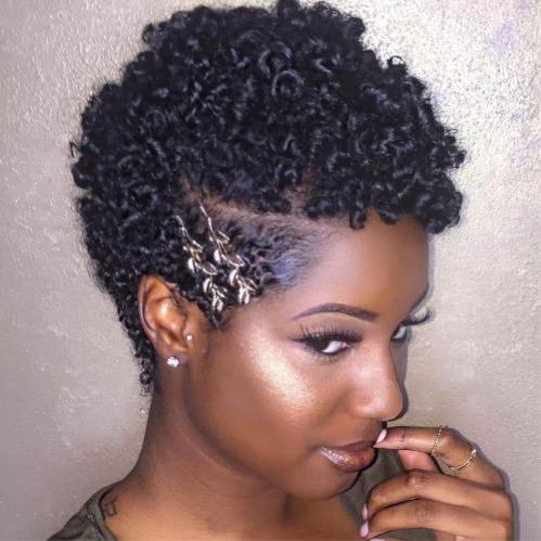 tapered haircuts on black hair