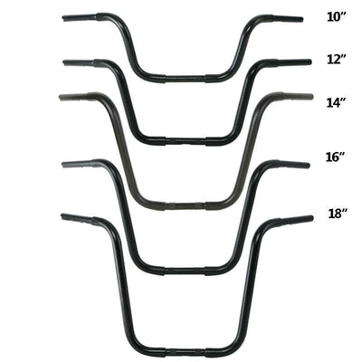 12 14 16 14 Inch Rise Ape Hanger Bar Rise Ape Hangers