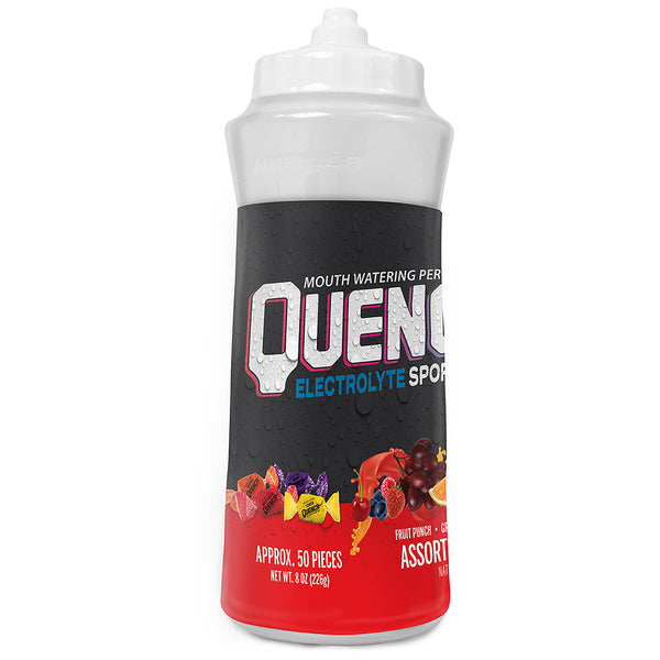 Mueller Quench Gum Water Bottle Display (120) 10-stick packs