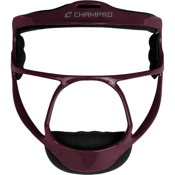 Champro Adult The Grill Defensive Fielder's Facemask - Hot Pink