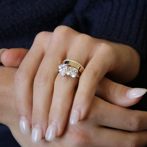 lab grown diamond ring