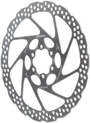 Shimano Deore SM-RT56-M Disc Brake Rotor - 180mm 6-Bolt For Resin Pads Only Silver