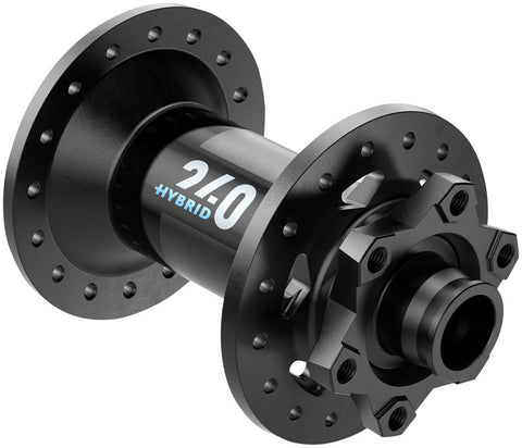 DT Swiss 240 Front Hub - Lefty x 100mm 6-Bolt Black/Red 28H – The 