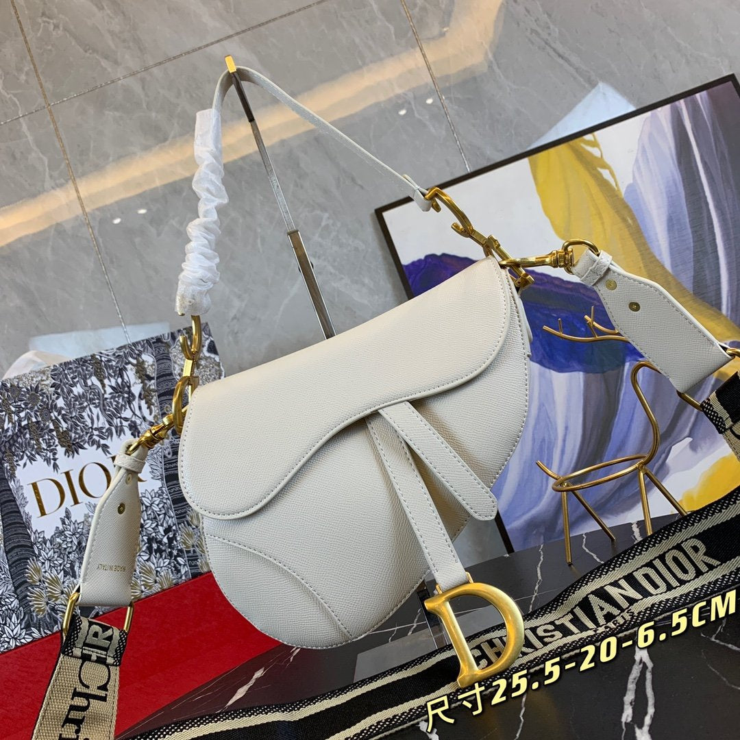 Christian Dior Women's fashion Leather Shoulder Bag Satchel 