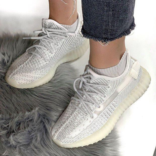 Adidas Yeezy 350 v2 Static Reflective Men's and women's sneakers from-1