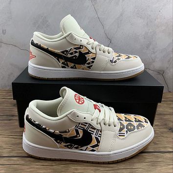 huacaigeng Tuhq Nike Air Jordan 1 Low Aj1 Basketball Shoes Casua