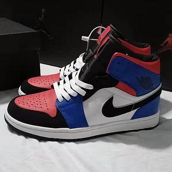 Nike casual flats sneakers Jordan 1 flagship-18