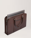 Palissy Briefcase / Chocolate