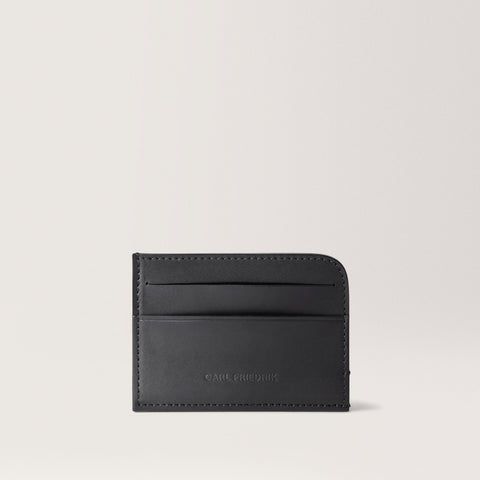 Small Cardholder - Vacchetta Leather - Black