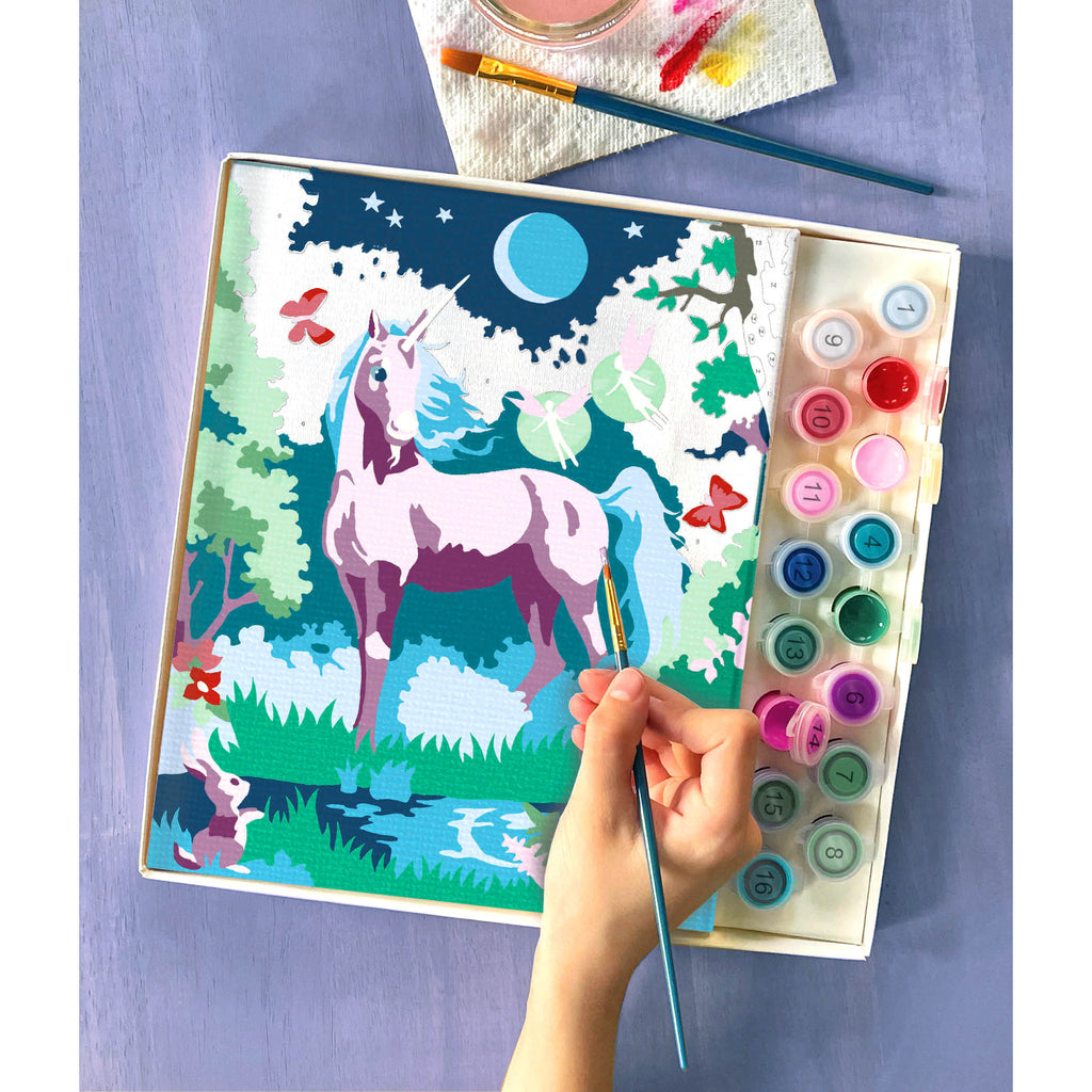 Paint by Numbers Wall Art Kit — Forest Culture Design