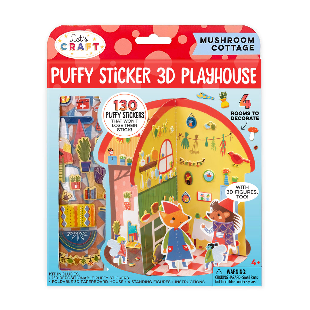 Puffy 3D stickers Scoop