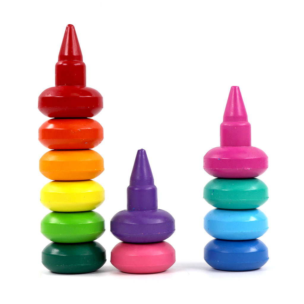 12 Colors Hexagonal Non dirty Hand Crayons Bright And - Temu