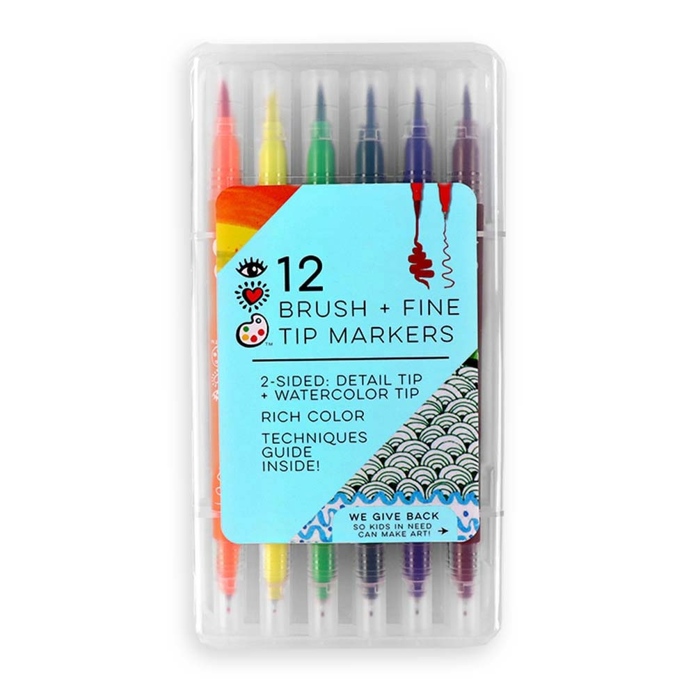 Colorations® Fabric Markers - Set of 12 Colors
