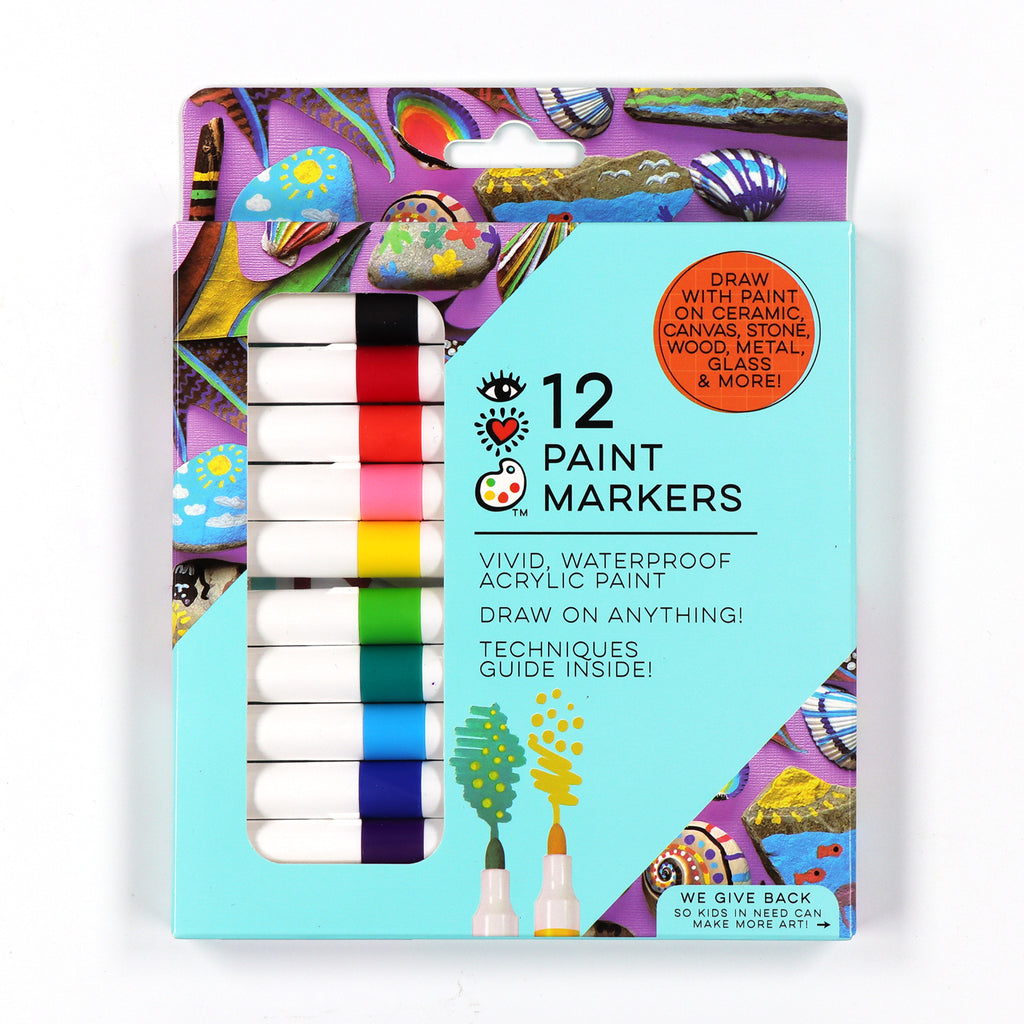 iHeartArt 12 Fabric Markers
