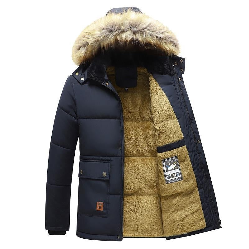Parka Fleece Hooded Fur Coat – The Company Made Products