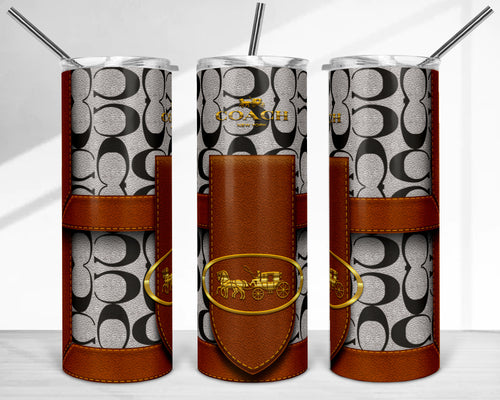 LV Brown & Gold Sublimation Tumbler – Vickie's Creation