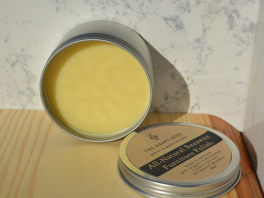 Leather Conditioner and Restoration, All Natural Organic, Preservative Made  From Beeswax, Almond, Castor & Coconut Oils, Made in USA 