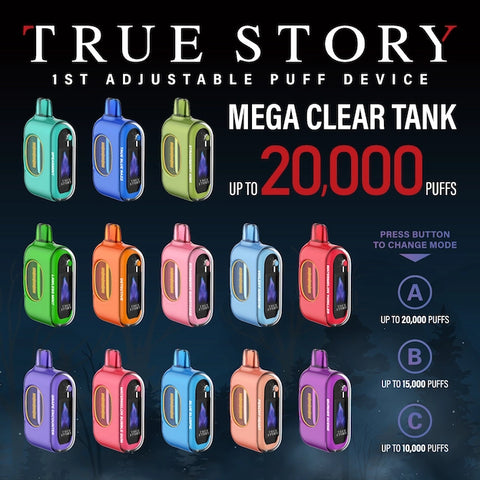 True Story Vape 20K Flavors