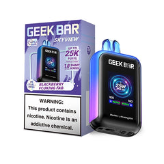 Geek Bar Skyview Blackberry Fcuking Fab flavored