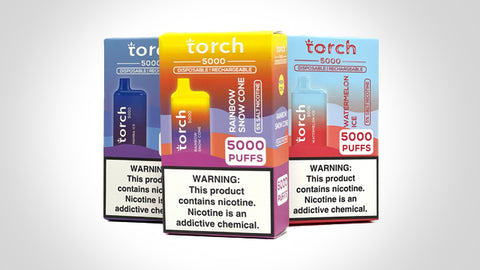 TORCH 5000 DISPOSABLE VAPE DEVICE