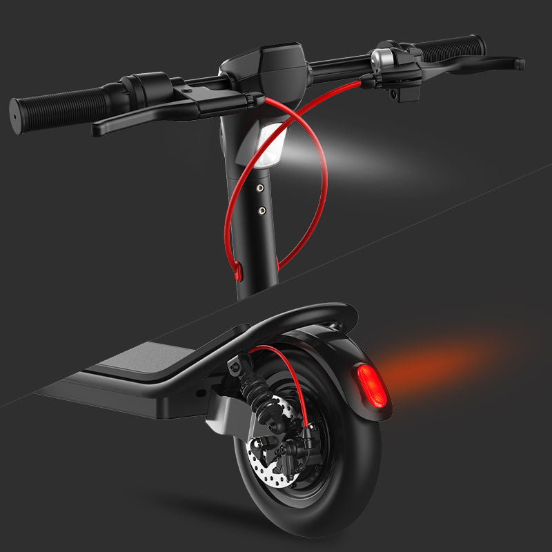 Windgoo electric scooters with bright headlight and taillight