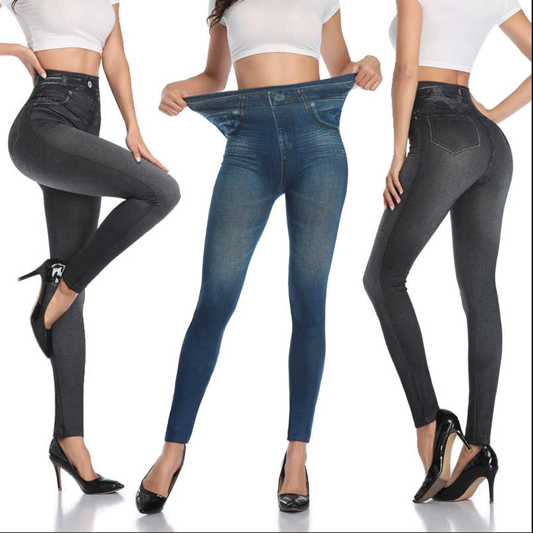 No Nonsense Women's Classic Denim Capri Leggings with Pockets - Price in  Pakistan