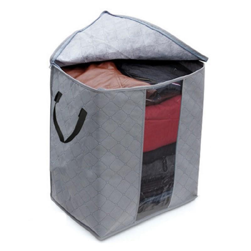 grey storage bag