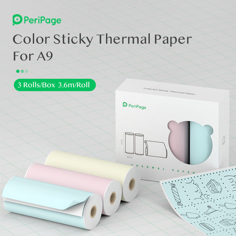 PeriPage A40 Thermal Paper 10 Years Image Time -- New Arrival – Peripage  Store