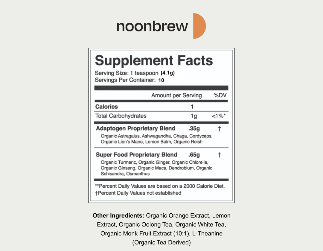 3 Pack NoonBrew & MoonBrew 10-Serving Sample Kit With Frother & Double