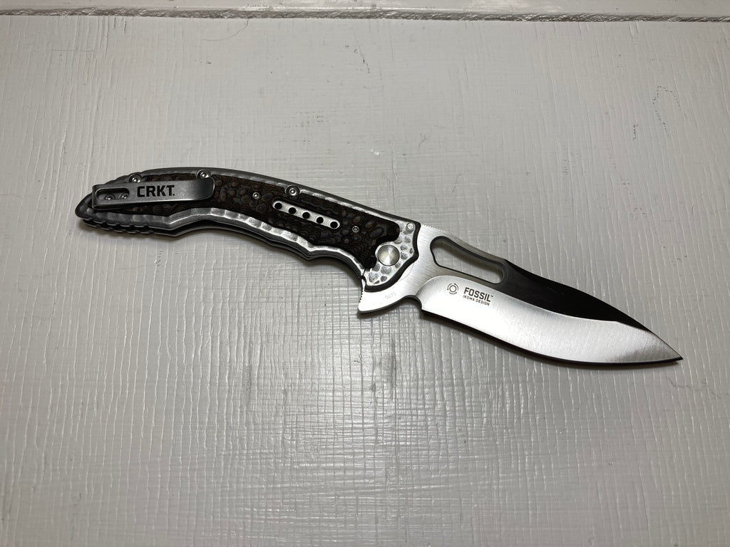 CRKT 5470 Fossil Flipper Pocket Knife – EDC NZ