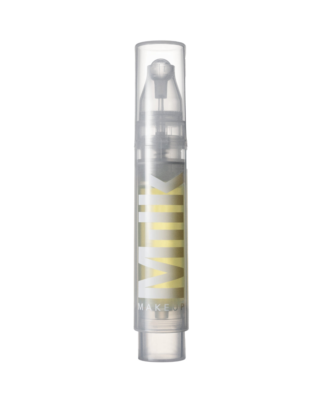 Product image of a tube of Milk Makeup Sunshine Oil on a white background